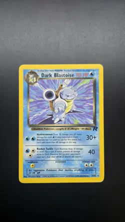 Dark Blastoise 20/82 Team Rocket Regular Pokemon Card - Ungraded - Image 1