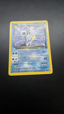 Dark Blastoise 20/82 Team Rocket Regular Pokemon Card - Ungraded - Image 3