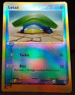 Lotad 67/100 Reverse Holofoil Common E Series Ex Sandstorm Pokemon Card LP #MC4 - Image 1