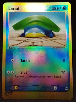 Lotad 67/100 Reverse Holofoil Common E Series Ex Sandstorm Pokemon Card LP #MC4 - Image 2