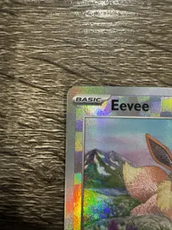 Pokemon Eevee TCG Master Ball Pattern 074/131 Prismatic Evolutions Holo Card - Image 2