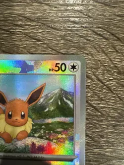 Pokemon Eevee TCG Master Ball Pattern 074/131 Prismatic Evolutions Holo Card - Image 3
