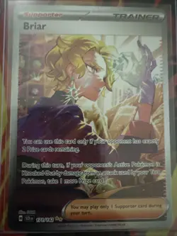 Pokemon TCG Stellar Crown Briar Trainer Holo Card 171/142 Sv07 - Image 1