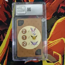 2019 POKEMON PLAYING CARDS KOREAN POINT SALAD - EEVEE ED UMBREON CGC 6 - Image 2
