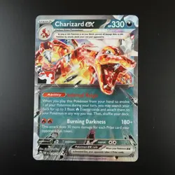 Charizard EX 125/197 Obsidian Flames Play! Prize Pack Holo Pokemon Card - Image 1