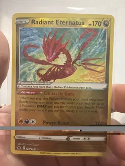 Pokemon TCG Radiant Eternatus Crown Zenith Card 105/159 - Image 1