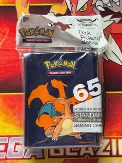 Sealed 2020 Pokemon TCG Charizard Ultra Pro Deck Protector Card Sleeves 65 Ct. - Image 1