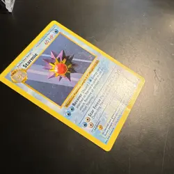 Starmie 64/102 • Shadowless 1999 WOTC Base Set Pokemon Card MP - Image 2