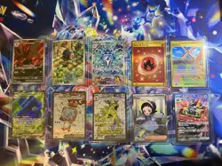 Obsidian Flames 10 card lot | 3 IR, 2 UR, 4 FA, 1 SIR - Image 1