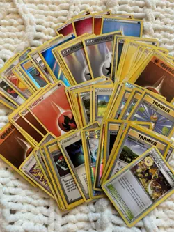 Pokemon Cards Lot Energy + Trainer Old(1999)and New, 85 Card In Total Holo Read - Image 1