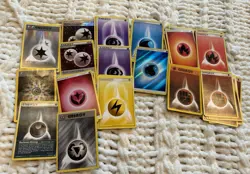 Pokemon Cards Lot Energy + Trainer Old(1999)and New, 85 Card In Total Holo Read - Image 2