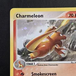 [Swirl] 2003 Pokemon Charmeleon EX Dragon SECRET RARE Holo e-Reader Card 99/97 - Image 3