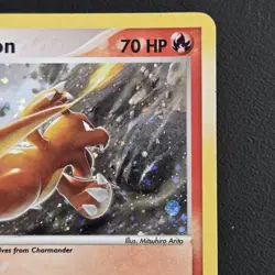 [Swirl] 2003 Pokemon Charmeleon EX Dragon SECRET RARE Holo e-Reader Card 99/97 - Image 4