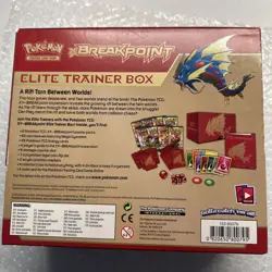 Pokemon TCG XY BREAKPOINT ETB Opened No Packs No Cards Original Poster - Image 3