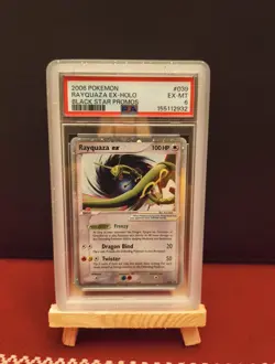 Pokemon TCG Rayquaza EX Holo Rare Black Star Promo Card - Image 1