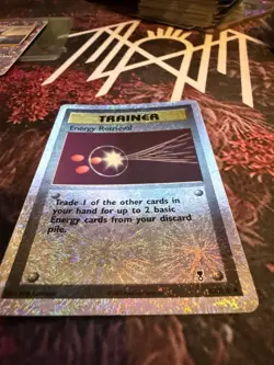 Pokemon Cards: Legendary Collection Reverse Holo: Energy Retrieval 107/110 - Image 2