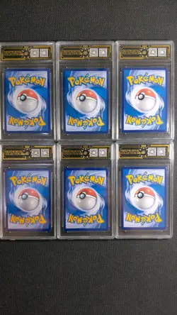 6x OCD 10 PRISTINE Flareon & Leafeon V Chinese Pokemon Graded Cards GL15 - Image 2