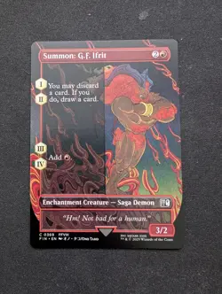 Summon: G.F. Ifrit (Borderless) Final Fantasy Regular - Image 1