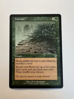 Harrow - MTG Invasion - NM - Image 1