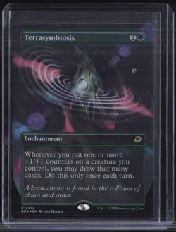 Magic The Gathering Edge Of Eternities Borderless Foil Terrasymbiosis - Image 1