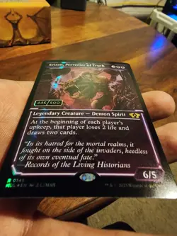 Seizan, perverter of truth. Serialized #446/500 MTG Multiverse Legends - Image 3