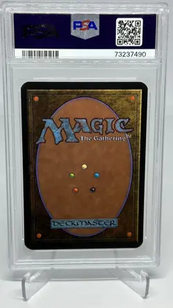 Magic the Gathering MTG Blue Ward Alpha PSA GRADED 7 NM - Image 2