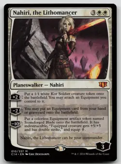 Nahiri, the Lithomancer #10 (LP) Commander 2014 C14 Magic MTG - Image 1