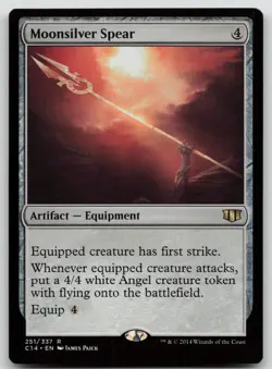 Moonsilver Spear #251 (LP) Commander 2014 C14 Magic MTG - Image 1