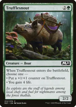 Trufflesnout (212) – Core Set 2021 M21 – MTG Magic the Gathering - Image 1