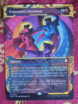 MYSTICAL ARCHIVE Expressive Iteration Secrets of Strixhaven Magic The Gathering - Image 1
