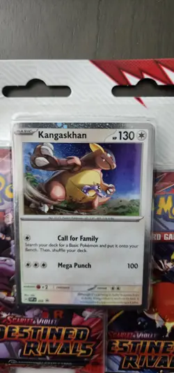 Pokemon Destined Rivals 3-Pack Blister promo card will vary - Image 2