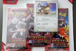 Pokemon Destined Rivals 3-Pack Blister promo card will vary - Image 3