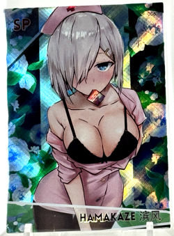 Senpai Goddess Haven 4: SP Hamakaze SP-006 Goddess Story Anime Waifu Card - Image 1