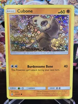 Cubone 57/131 General Mills Promo SM Forbidden Light Pokemon Holo LP/NM - Image 2