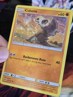Cubone 57/131 General Mills Promo SM Forbidden Light Pokemon Holo LP/NM - Image 3