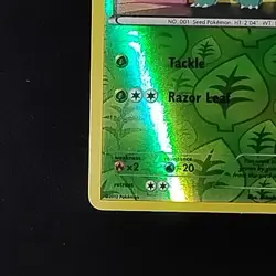 Pokemon TCG Bulbasaur Dark Explorers 1/108 Reverse Holo NM - Image 5