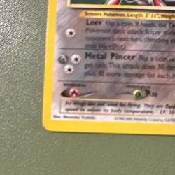 Pokemon Scizor Wotc Promo 33/53 70 HP Regular Promo 2001 English - Image 3