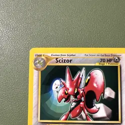 Pokemon Scizor Wotc Promo 33/53 70 HP Regular Promo 2001 English - Image 4