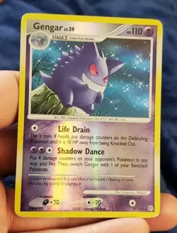 Gengar 27/130 Reverse Holo Diamond And Pearl HP Rare Pokemon TCG Trading Card - Image 1