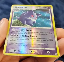Gengar 27/130 Reverse Holo Diamond And Pearl HP Rare Pokemon TCG Trading Card - Image 4