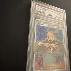 Jasmine 177/181 Team Up Tag 10 PSA Graded Pokemon Card Full Art Secret Rare NM - Image 2