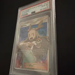 Jasmine 177/181 Team Up Tag 10 PSA Graded Pokemon Card Full Art Secret Rare NM - Image 3