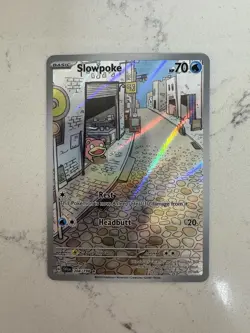 Pokemon Slowpoke 204/198 Illustration Rare SV1 Scarlet & Violet Holo NM - Image 1
