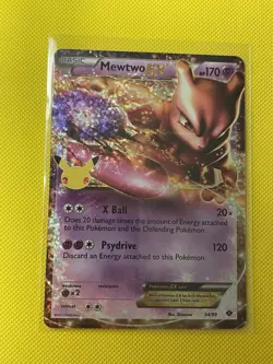 Mewtwo Ex 54/99 Pokemon TCG Celebrations Classic Collection NM - Image 1