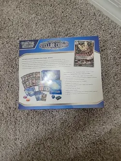 Pokemon TCG Stellar Crown Pokemon Center Exclusive ETB Elite Trainer Box Sealed - Image 3