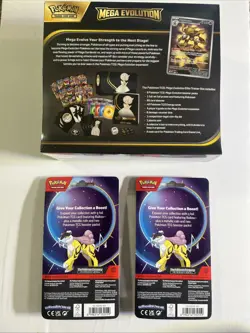 Mega Evolution ETB and 2 Blister Packs! New Sealed Pokemon Lot HUGE DEAL! - Image 2