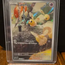 Pokemon Cutiefly SV05 Temporal Forces Illustration Rare Full Art Holo 172/162 - Image 1