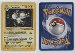 Magneton Holo Pokemon Fossil #11 1999 - Image 3