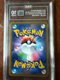 Pokemon JAPANESE S&M Tag Team Wishiwashi GX #211/173 FA HR TAG 10 Gem Mint - Image 2