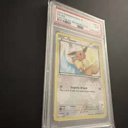 Pokemon 2013 Legendary Treasures Eevee RC14/RC25 Radiant Collection PSA 9 Mint - Image 2